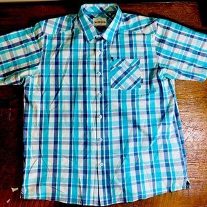 XXL Simms Short Sleeve Button Down Shirt